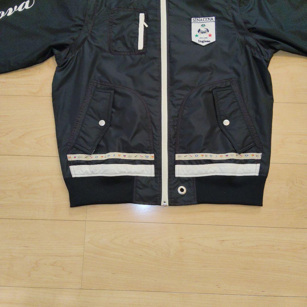 田口英治です。　Lサイズ 美品【SINA COVA】シナコバ 裏起毛ナイロ