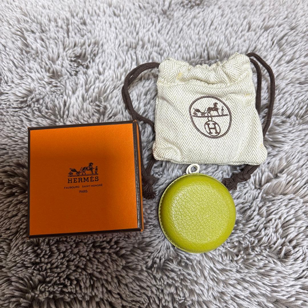 新品　エルメス　ヨーヨー　オリーブ色