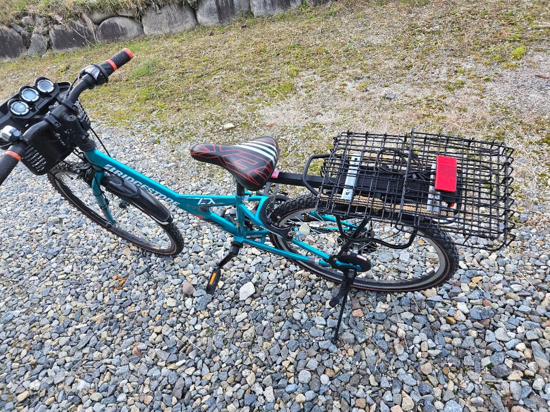 ブリヂストン ジュニアスポーツ自転車 24インチ　グリーン