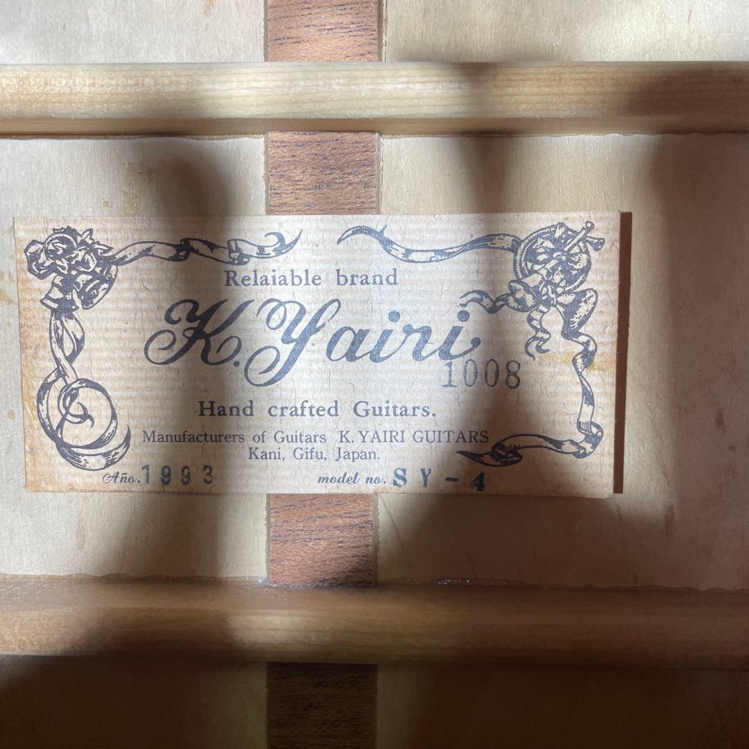 K.Yairi SY-4 60周年記念モデル 限定モデル 希少品 ヤイリ