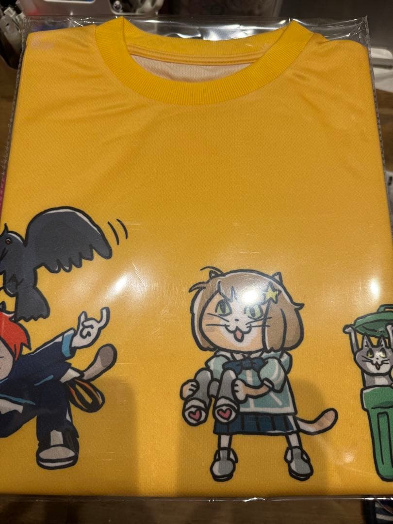 『仕事猫』×ポップンミュージックくじ Tシャツ　S賞