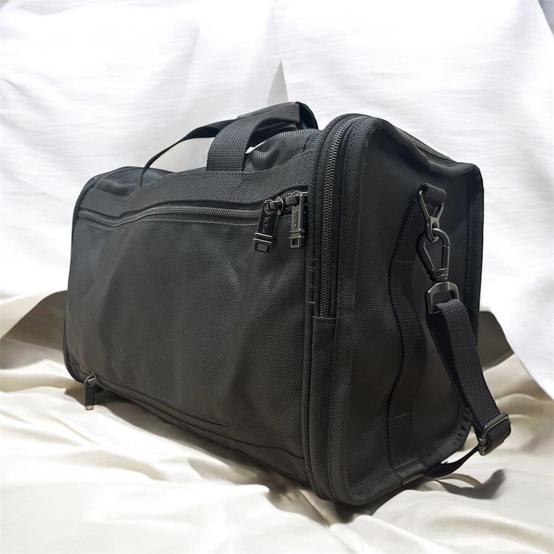 【美品】TUMI 22インチ SATCHEL 大型ボストン 黒　2way
