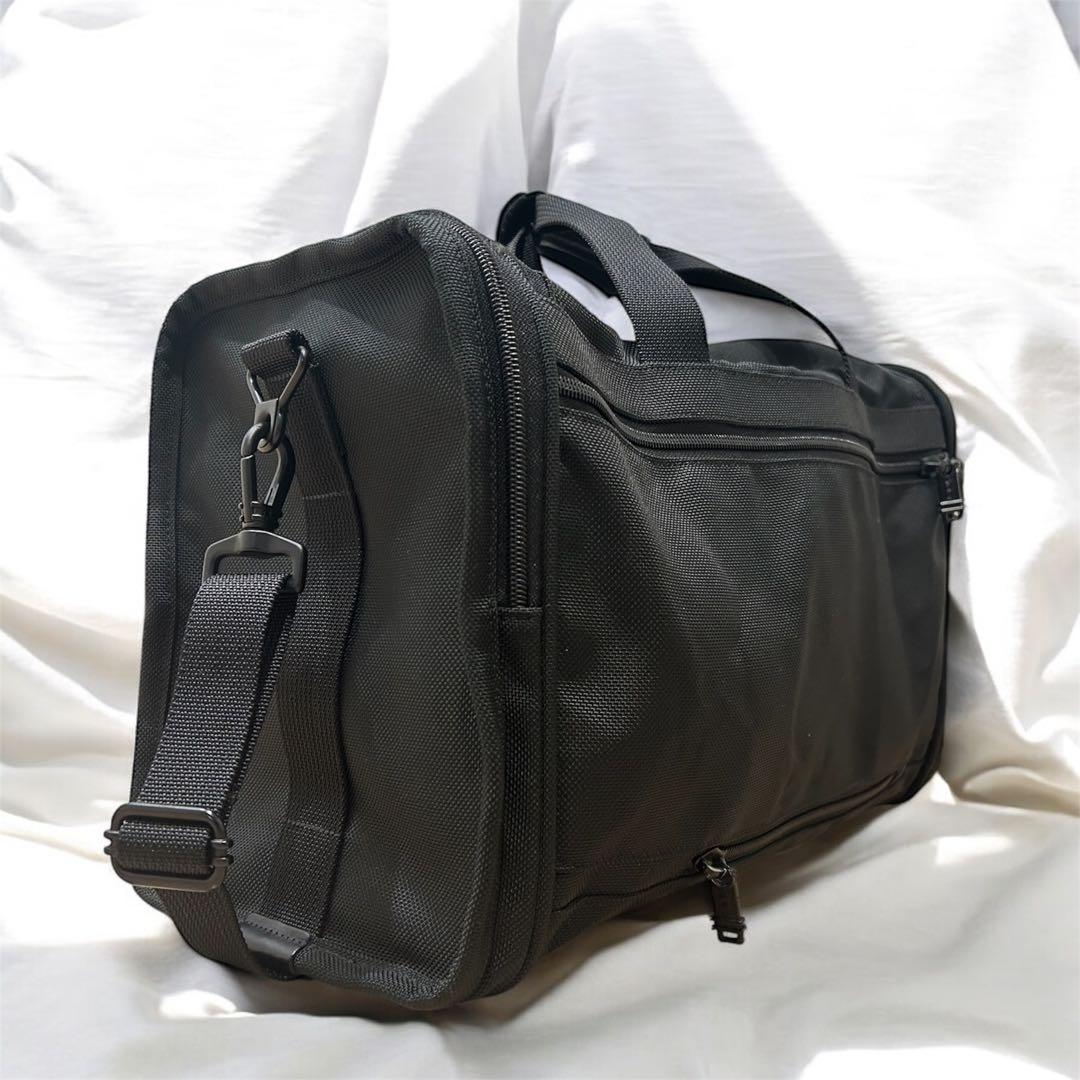 【美品】TUMI 22インチ SATCHEL 大型ボストン 黒　2way