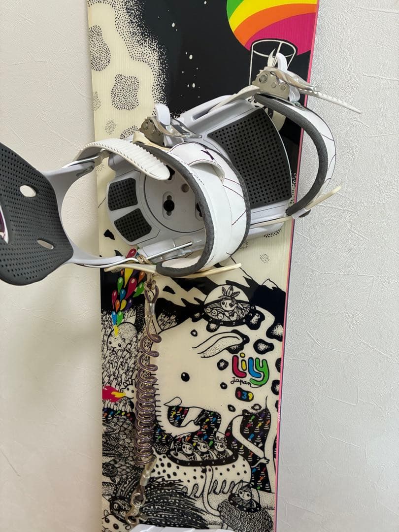 SALOMON LILY スノーボード板 139cm ビンディングセット