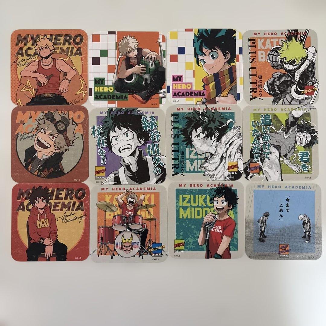 僕のヒーローアカデミア アートコースター rivals コンプリートセット