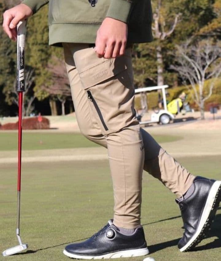 LUXE/R GOLF ストレッチ布帛カーゴパンツ 45940BGL