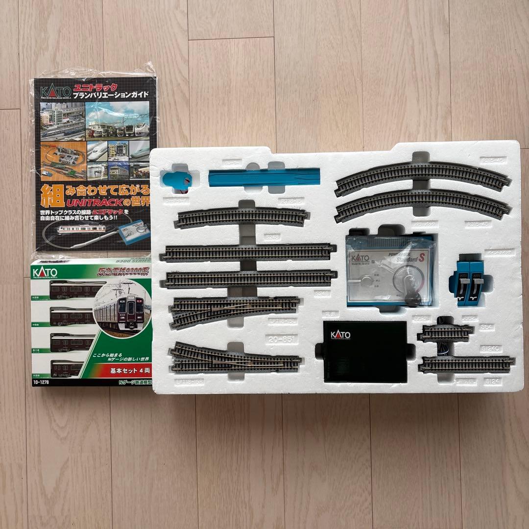 Nゲージ鉄道模型 白/赤　阪急電車