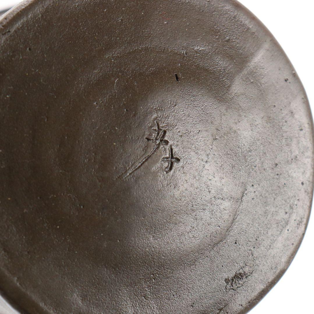 大森孝志造 蝋型青銅 唐子摘獅子透文香炉 共箱　N205　1FP8