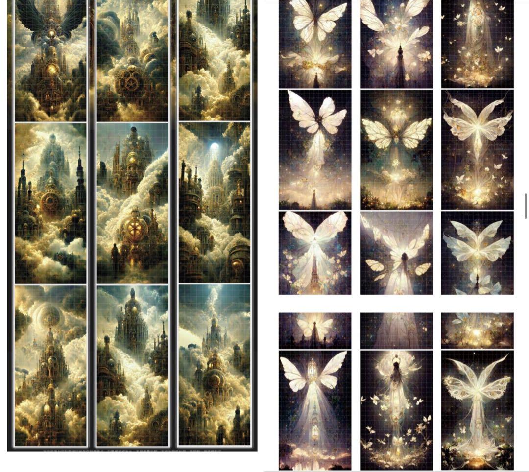 背景マステ マスキングテープ まとめ売り 切り売り 大容量 お試し おすそ分け