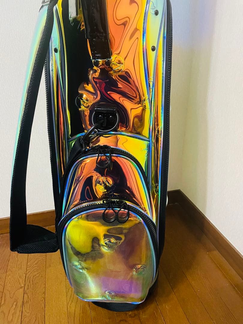 本間ゴルフ スケルトン クリアキャディバッグ CB12060 レアな非売品