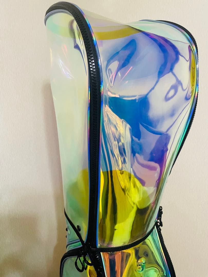 本間ゴルフ スケルトン クリアキャディバッグ CB12060 レアな非売品