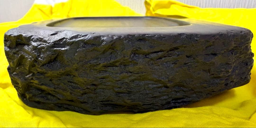 未使用 箱付き 赤間硯 赤間紫金石 昭竜山作 大型 5キロ