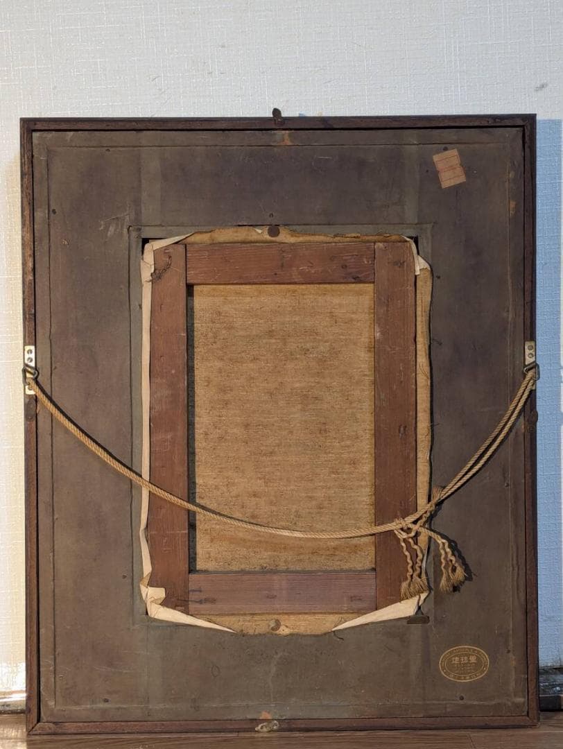 【真作】絵画　油彩4号　彩りの饗宴　花瓶に咲く華　鮮烈な赤と黄の花々　Y136