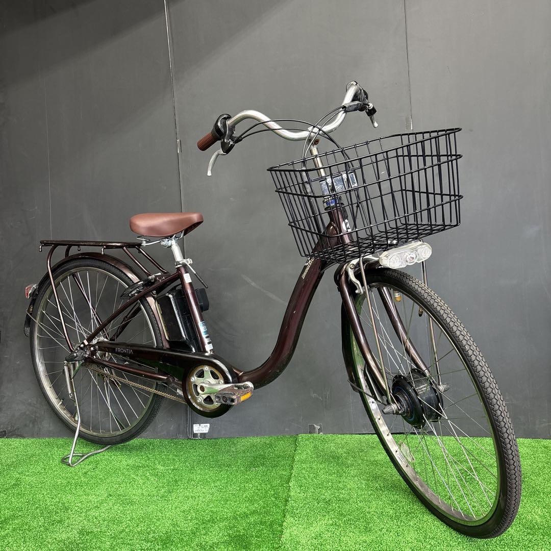 電動自転車 BS FRONTIA ブラウン　93★