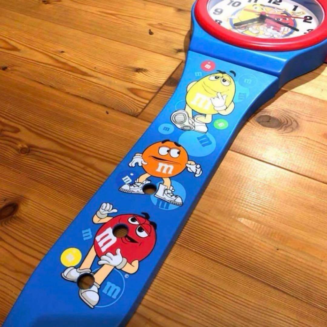 エムアンドエムズ　クロック　時計　アメトイ　ディスプレイ　サイン　M&Ms
