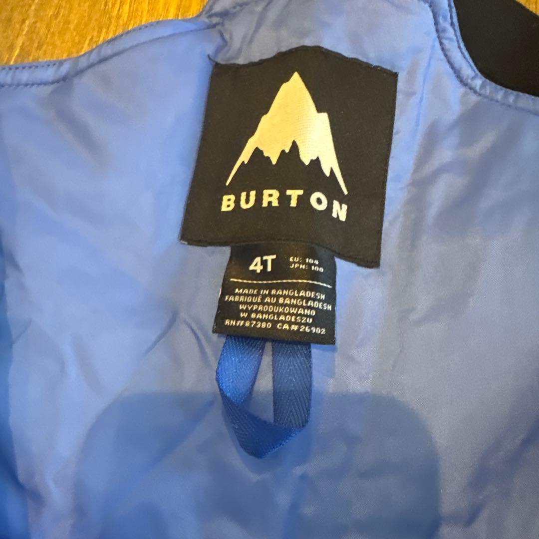 BURTON スキーウェア 子ども用 青