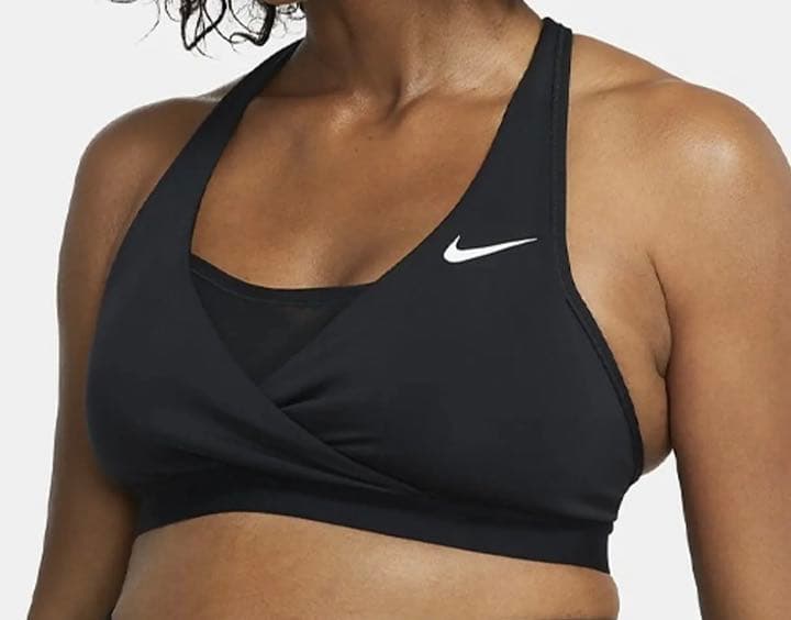 【大きいサイズ】NIKEスポーツブラXXL(3L)黒　ヨガ　マタニティ　授乳ブラ