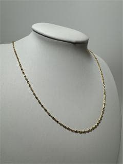 《最高品質/日本製18金》K18ゴールド チェーンネックレス2.03g