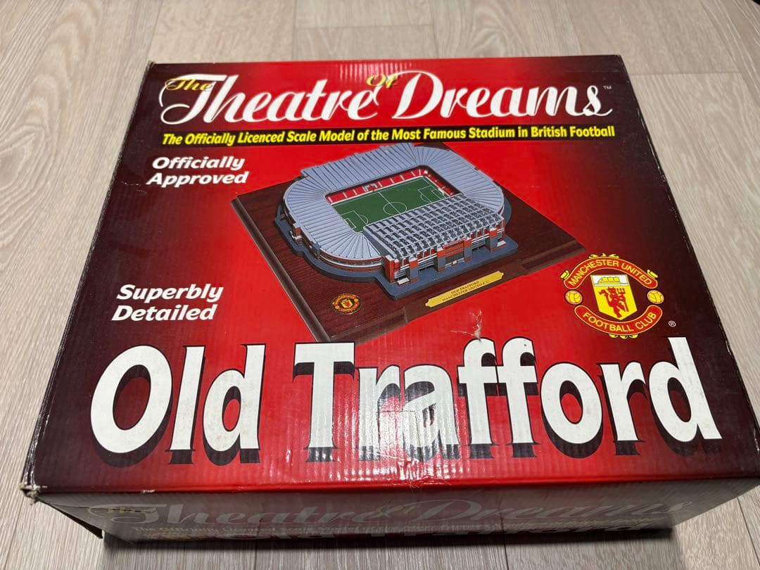 マンチェスターユナイテッド　オールド・トラッフォード　スタジアム模型