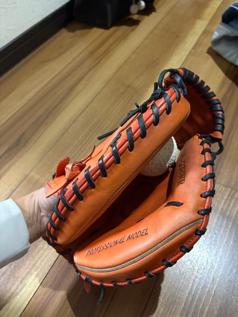 まるかつさん専用 ハヤケヤマ　キャッチャーミット軟式