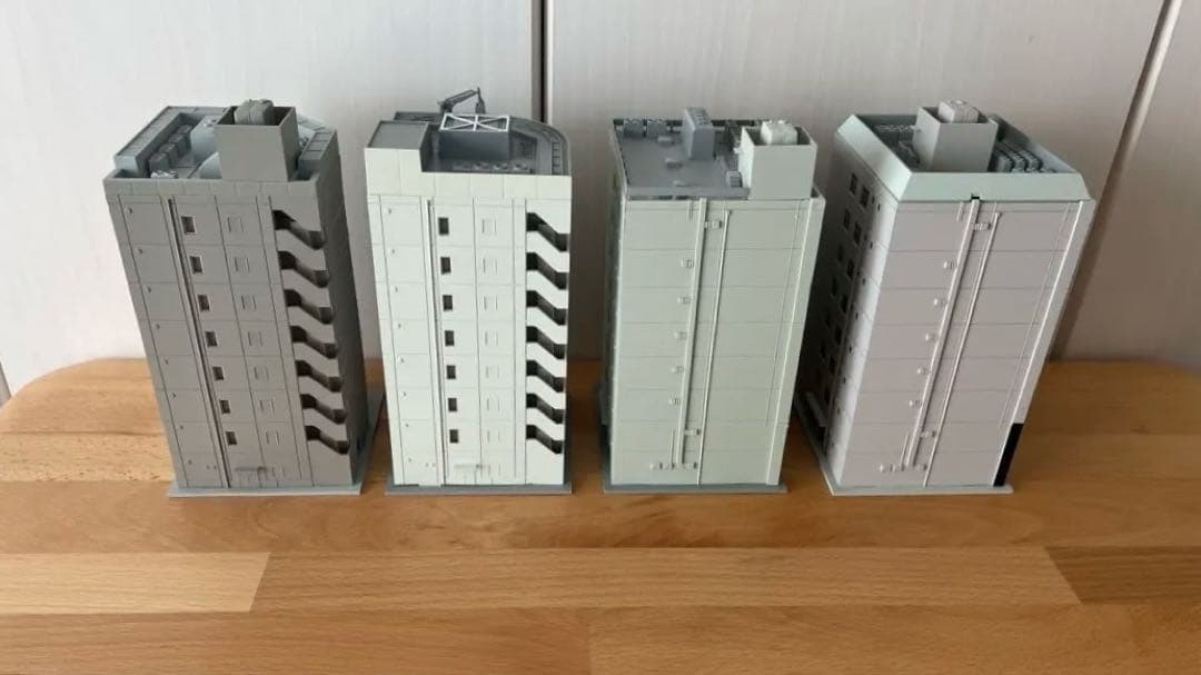 Nゲージ KATO ジオタウン 大形ビルディング ビルのストラクチャーセット