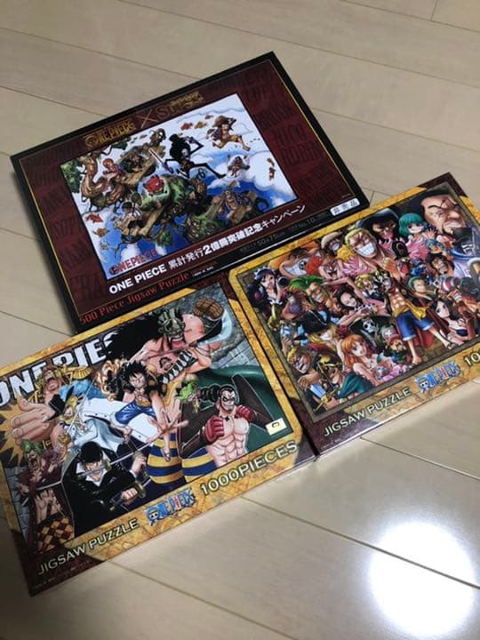 ワンピース　one piece パズル 3点セット