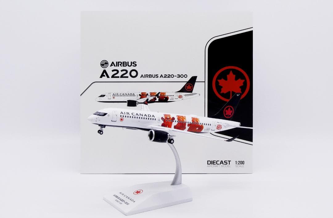 エアカナダ A220-300 C-GVDP 1/200
