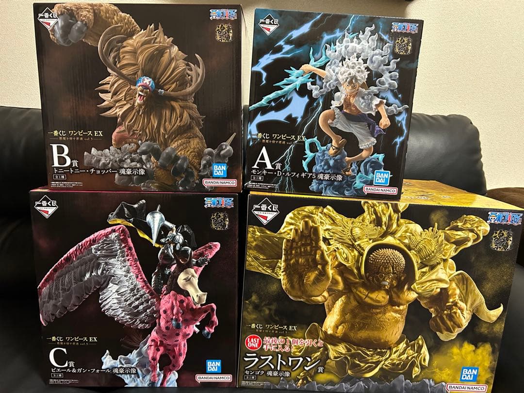 一番くじ ワンピース EX 悪魔を宿す者達 フィギュア A B C ラストワン