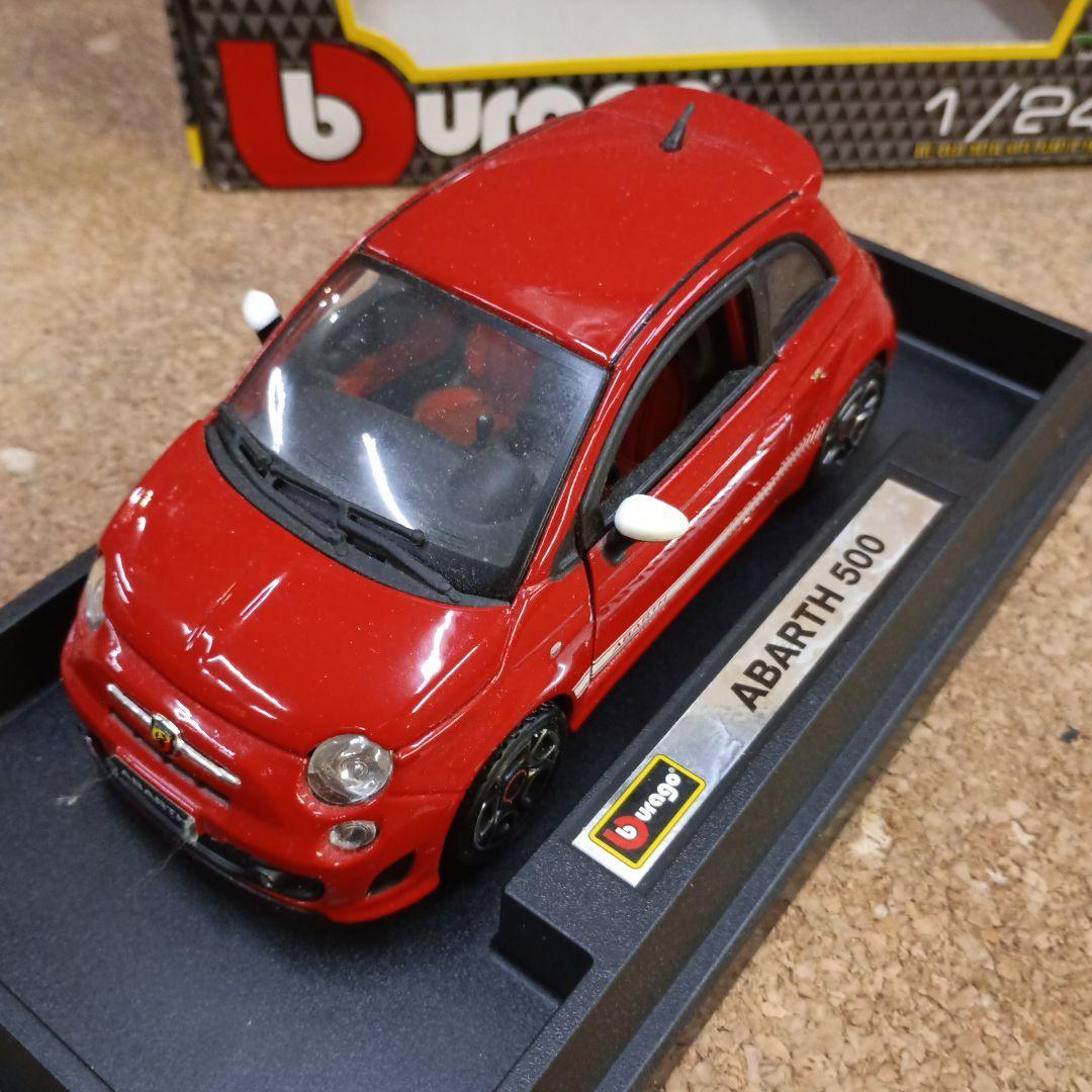 Bburago ABARTH 500 1/24 ミニカー
