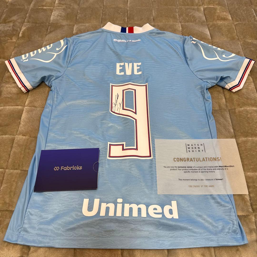 鹿島アントラーズ　エヴェラウド　ユニフォーム　支給品