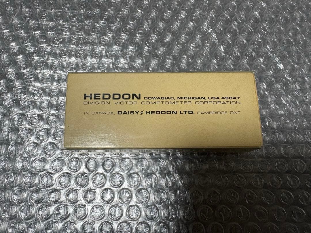 オールドヘドン　ビッグヘッド　CDF 激濃色　良個体　NIB 新品　HEDDON