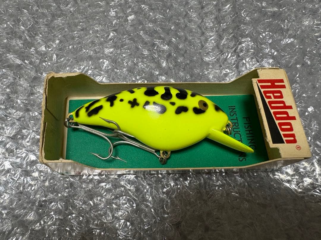 オールドヘドン　ビッグヘッド　CDF 激濃色　良個体　NIB 新品　HEDDON