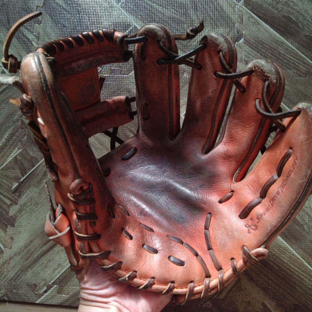 Mizuno プロ軟式グローブ オレンジ