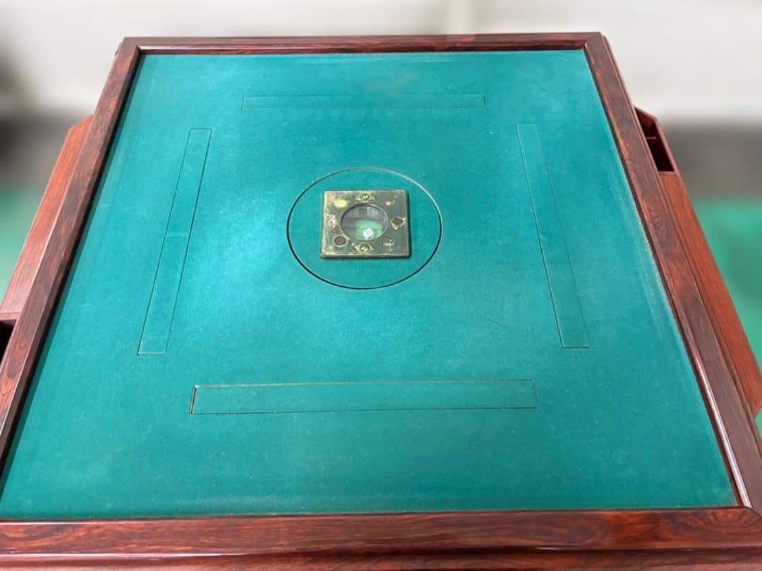 【無料配達】【動作品】 全自動麻雀卓　麻雀牌　点棒　点数箱　昭和レトロ