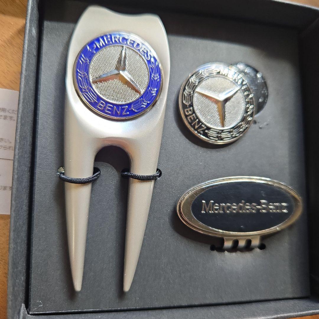 【新品】Mercedes-Benz ゴルフマーカーセット