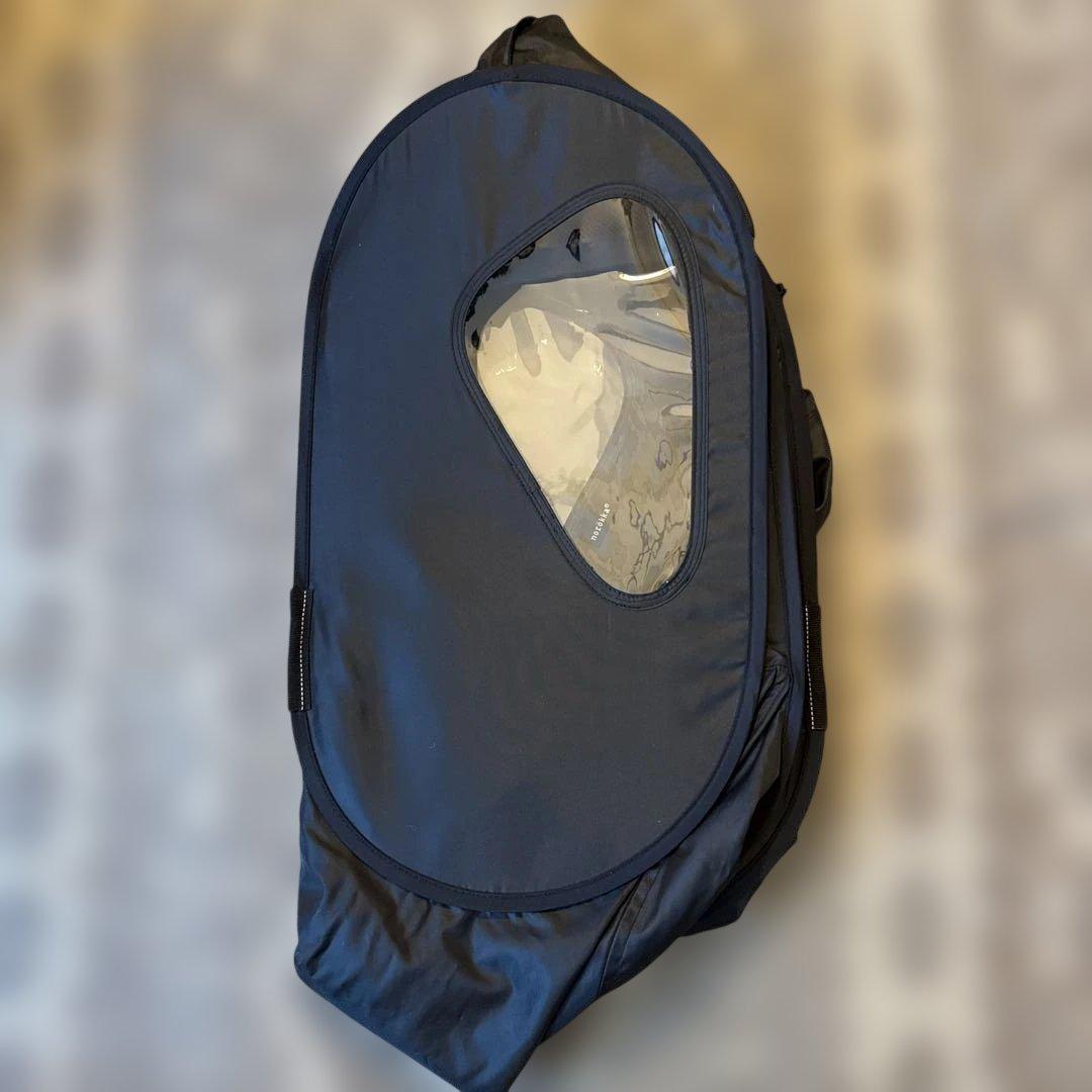 【美品】norokka ノロッカ自転車 子供乗せ レインカバー　後ろ