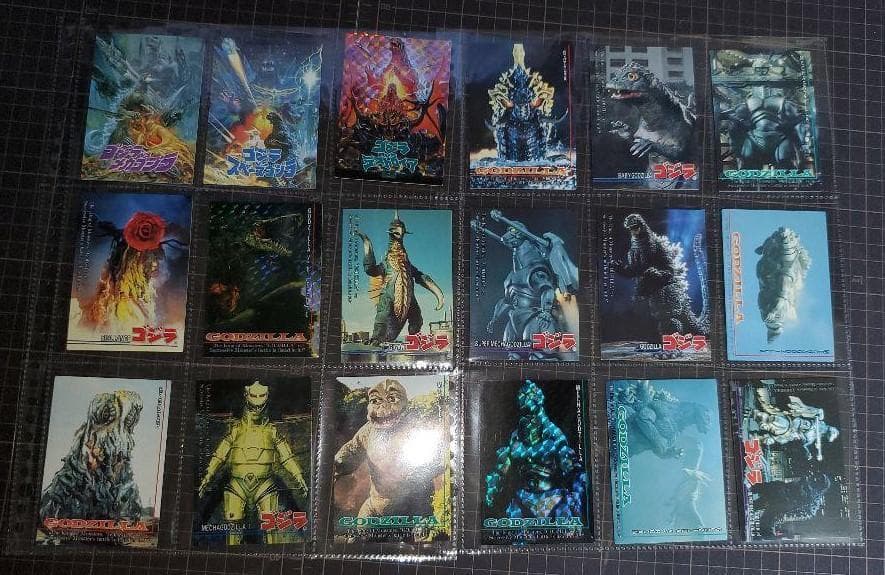 超レア① アマダ95年ゴジラカード 全102枚(カードナンバーエラーNo.95)
