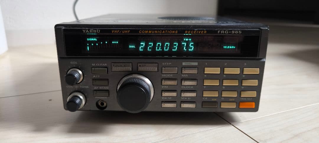 YAESU ヤエス　FRG-965 広帯域受信機　動作品　本体のみ