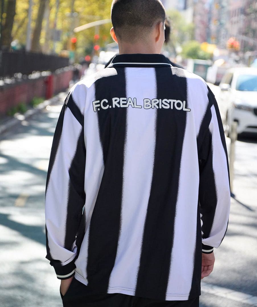 ウェア FCRB ERIC HAZE GAME SHIRT L