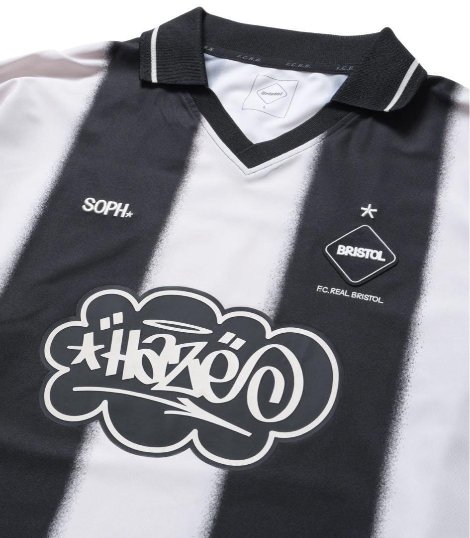 ウェア FCRB ERIC HAZE GAME SHIRT L