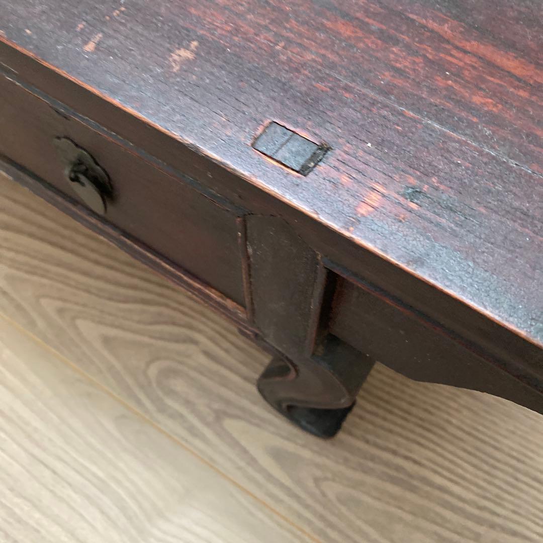 李朝家具　韓国アンティーク家具　机 書案　経床