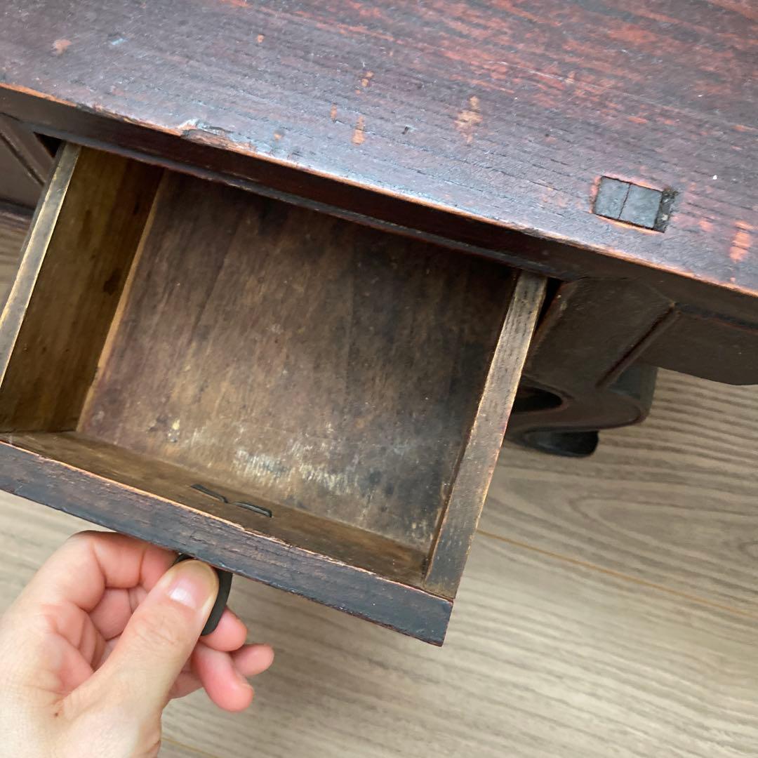 李朝家具　韓国アンティーク家具　机 書案　経床