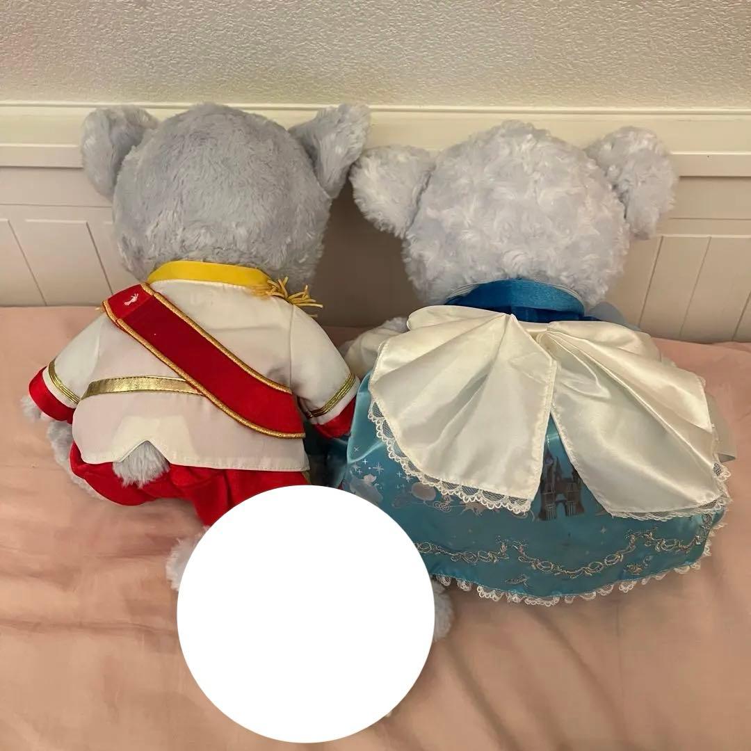 ユニベアシティ ユニベア シンデレラ 王子　ブルーローズ2体セット　チャーム