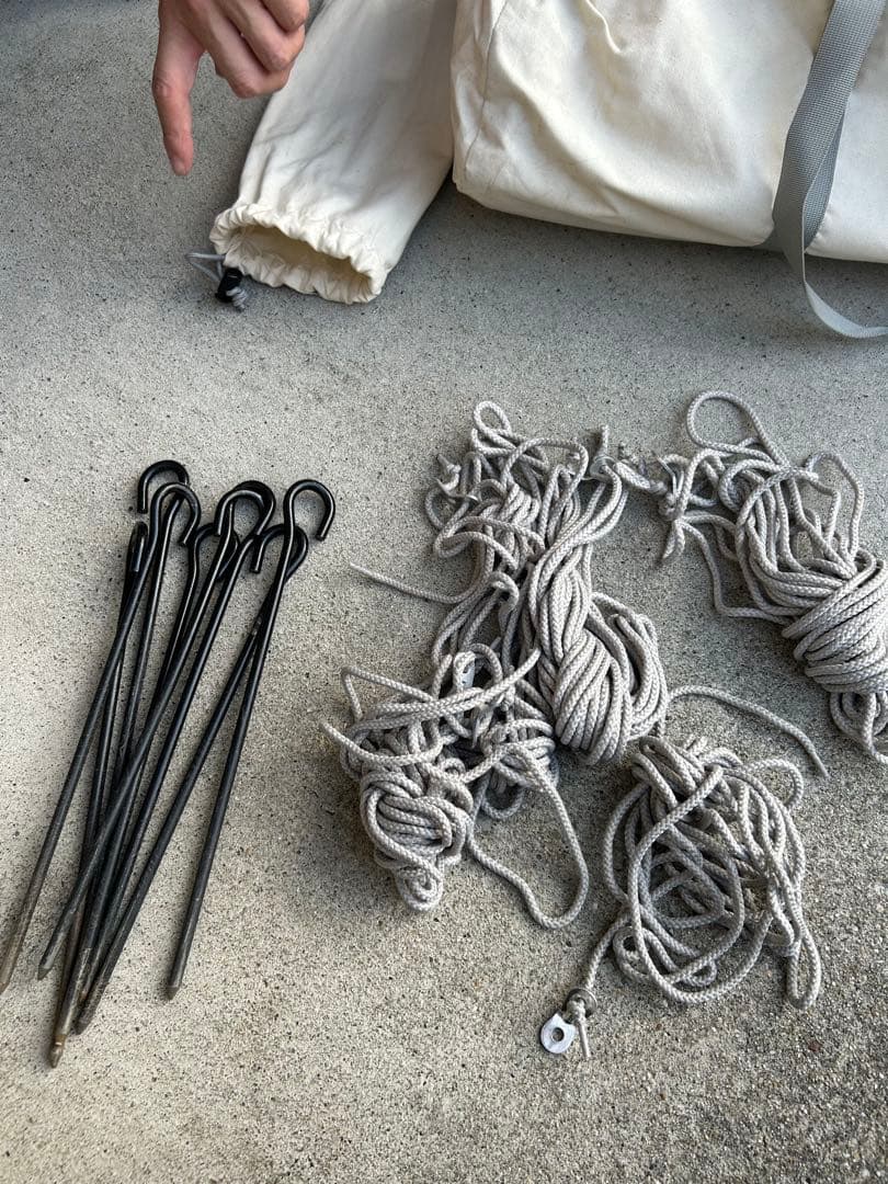 UNIFLAME ホワイト タープ・シェード