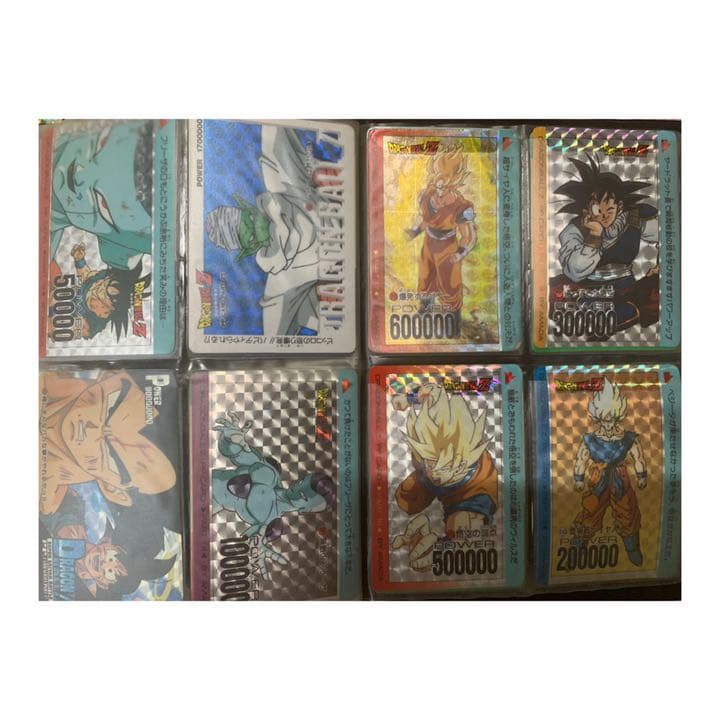 当時物　ドラゴンボール　PPカード　キラカード47枚セット　ファイル付き