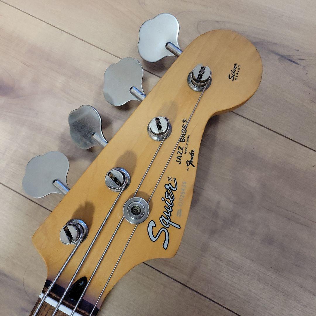 【Squier】 Silver Series ジャズベース 美品 希少 日本製