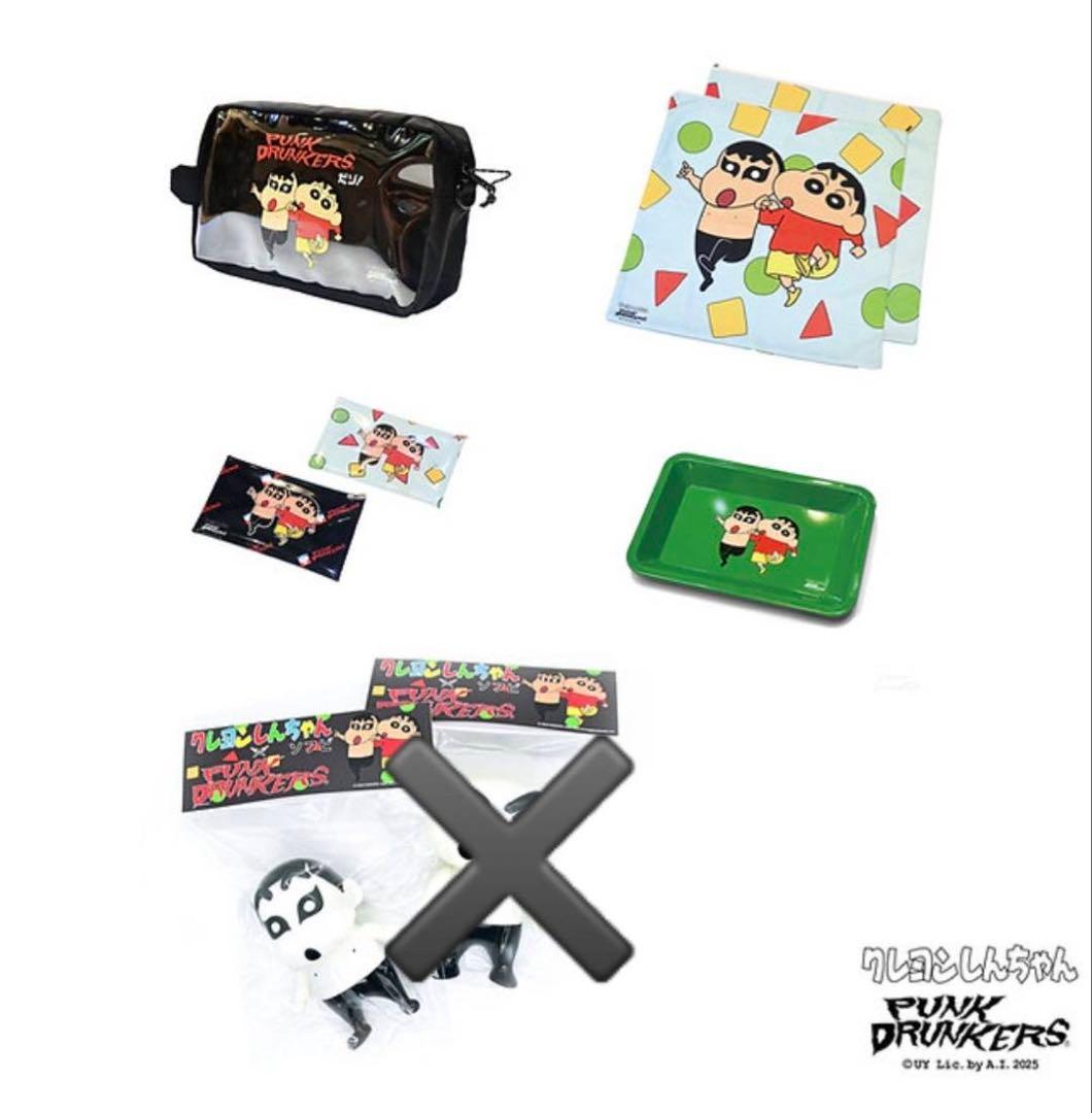 クレヨンしんちゃん パンクドランカーズ アイツ ソフビ　畜光　30体限定