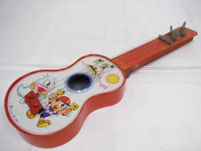 オバケのQ太郎 ウクレレ ブリキ 玩具 小学館