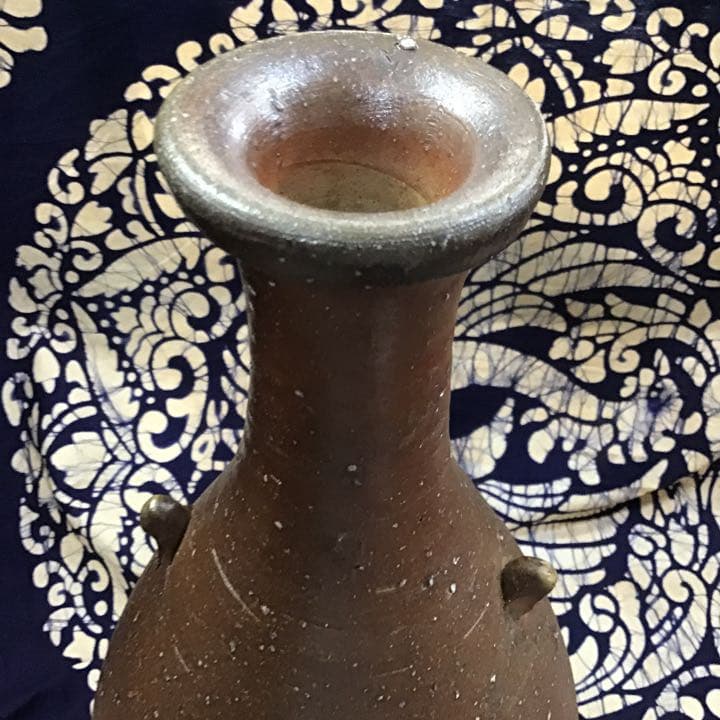 人間国宝藤原雄作陶の壺父藤原啓人間国宝特別出品です‼️