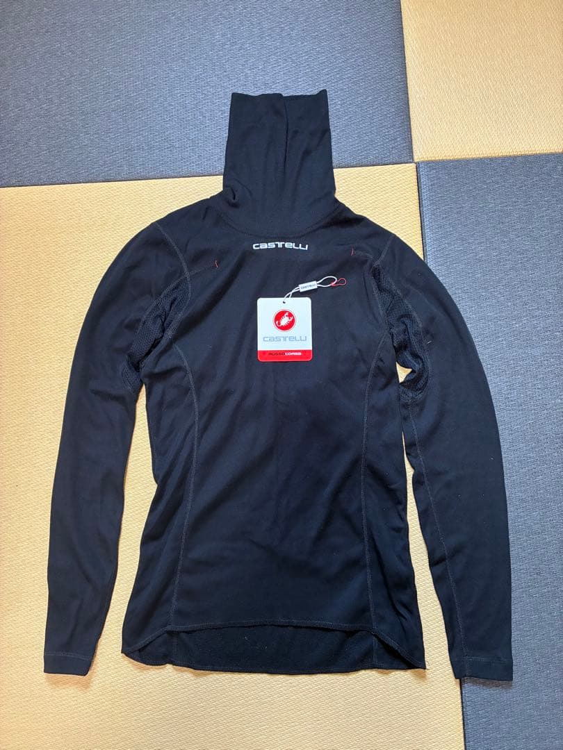CASTELLI FLANDERS WARM NECK Sサイズ ブラック